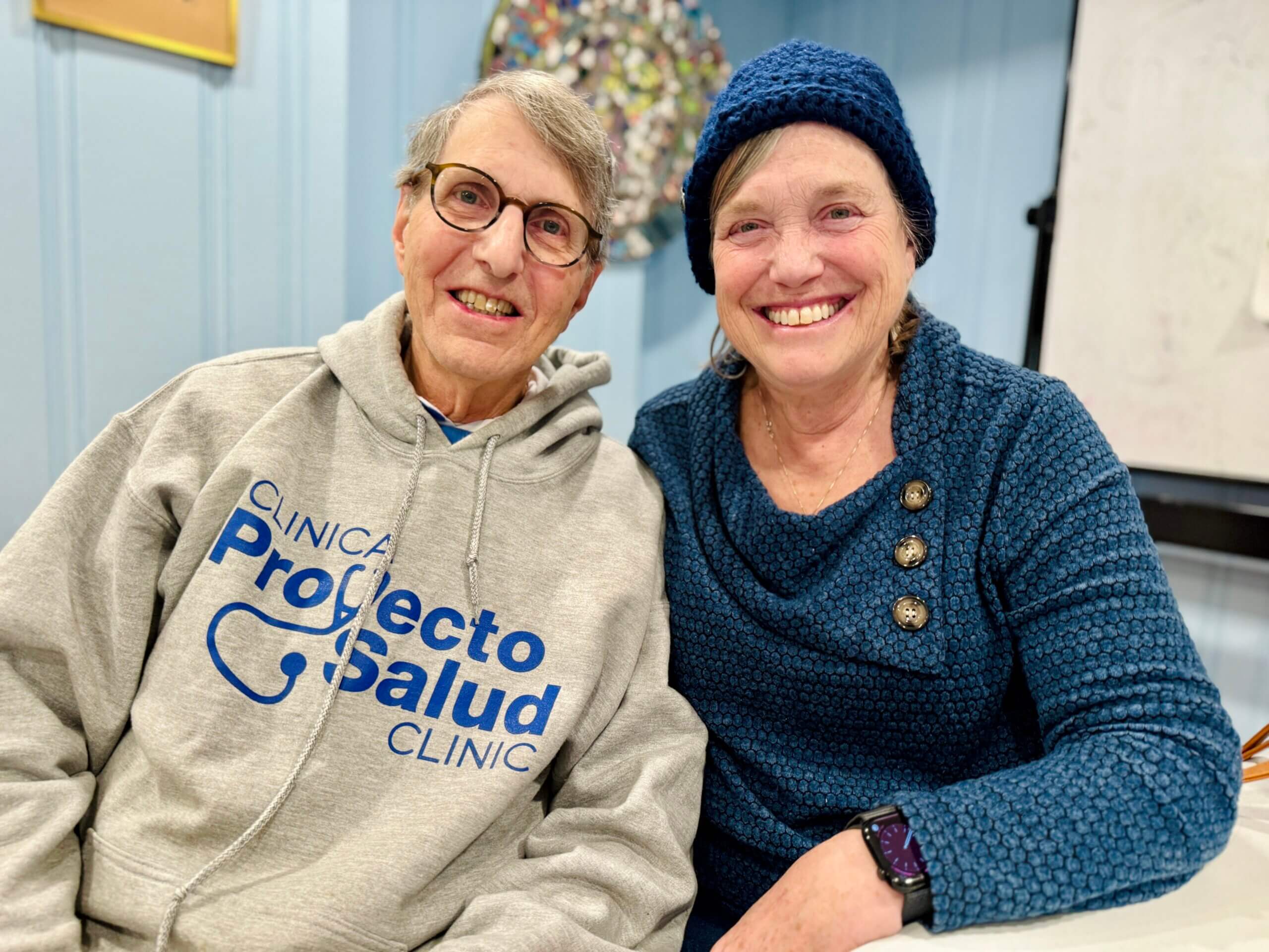 Chaim and Rena, parents of Rabbanit Dasi Fruchter, moved from Maryland to Pennsylvania to join their daughter's congregation.