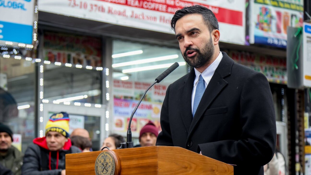Mayor Zohran Mamdani speaks during a news conference at Diversity Plaza in Queens on Wednesday, Jan. 7, 2026.