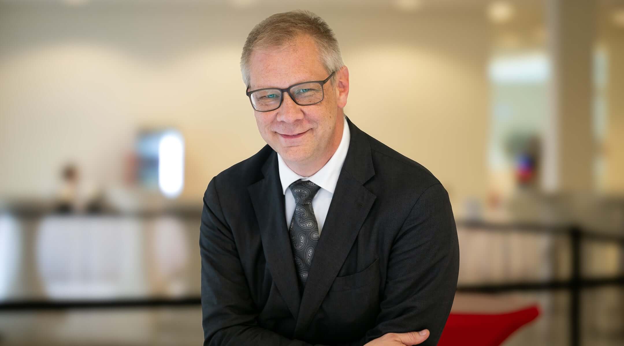 Andreas Büttner photographed during the state parliament session in Brandenburg on June 19, 2024. 