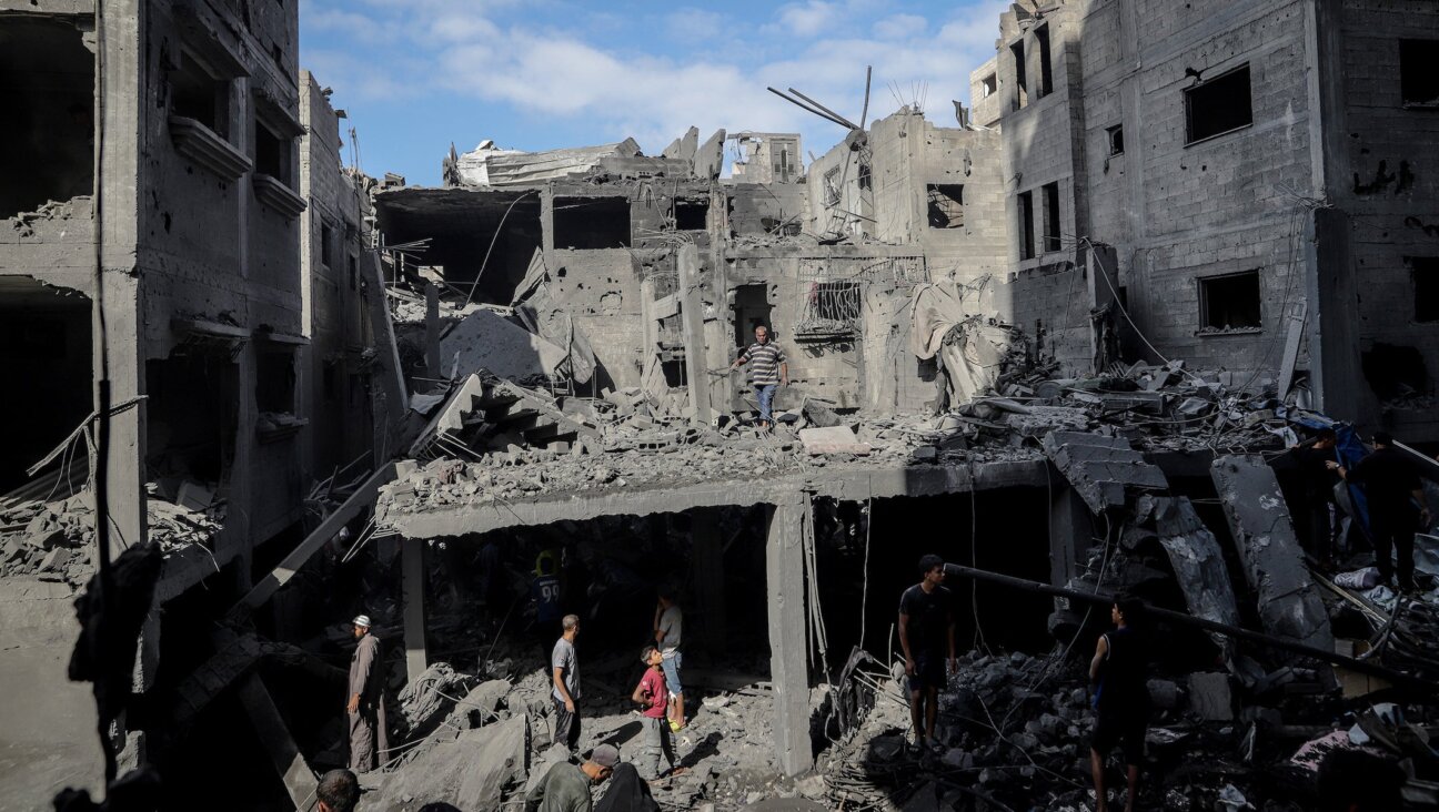 A view of the destruction following Israeli airstrikes in Gaza City, Gaza, on Oct. 29, 2025. (Saeed M. M. T. Jaras/Anadolu via Getty Images)