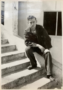 Holocaust survivor Gilbert Metz in his U.S. Army uniform.