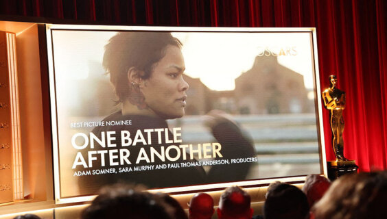 The nominees for Best Picture "One Battle After Another" during the 98th Academy Awards nominations announcement.