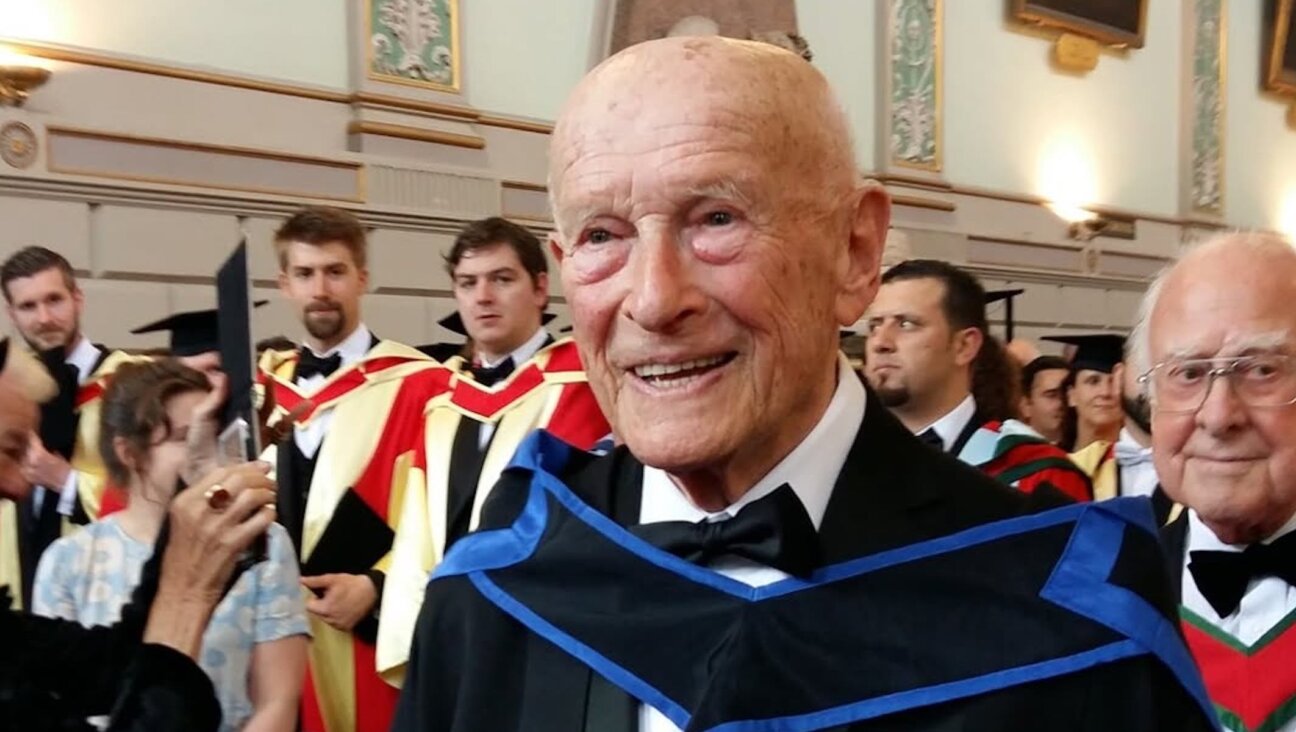 Josef Veselsky recieves an honorary degree from Trinity College Dublin in 2016.