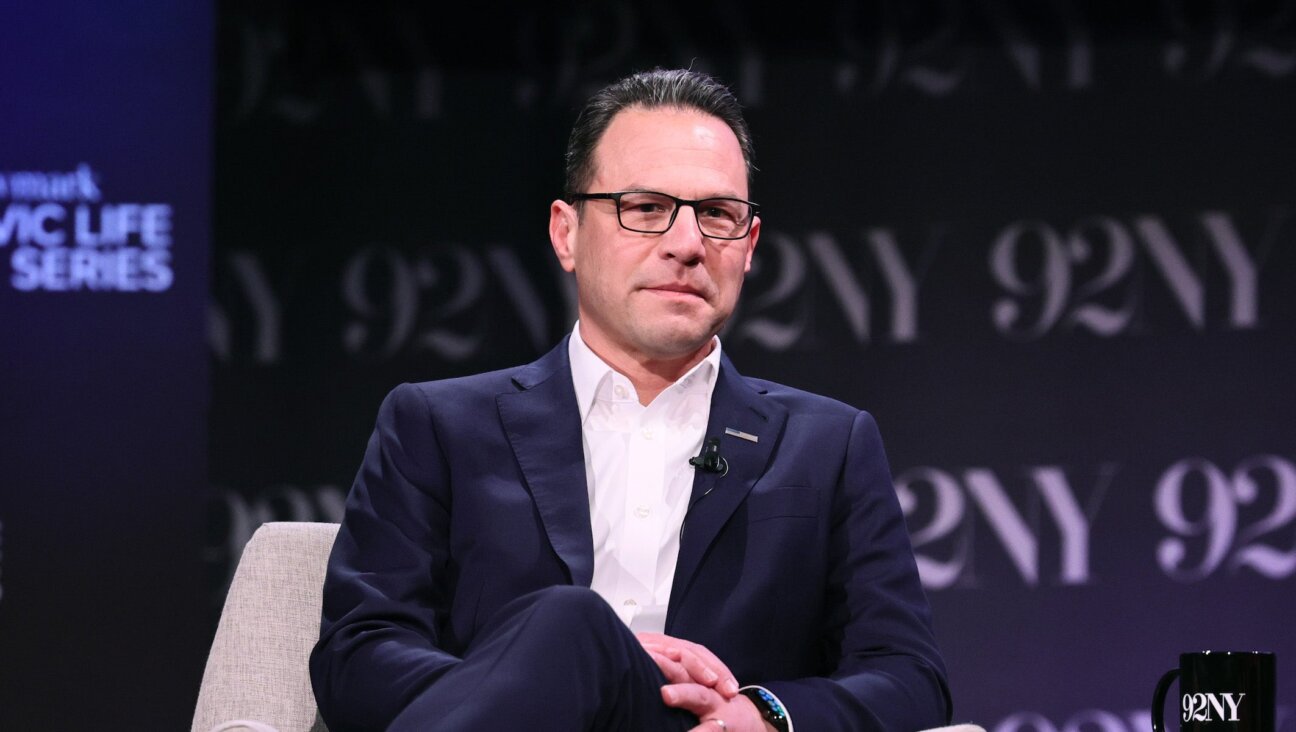 Pennsylvania Gov. Josh Shapiro on stage at the 92nd Street Y in Manhattan, Jan. 27, 2026. (Theo Wargo/Getty Images)