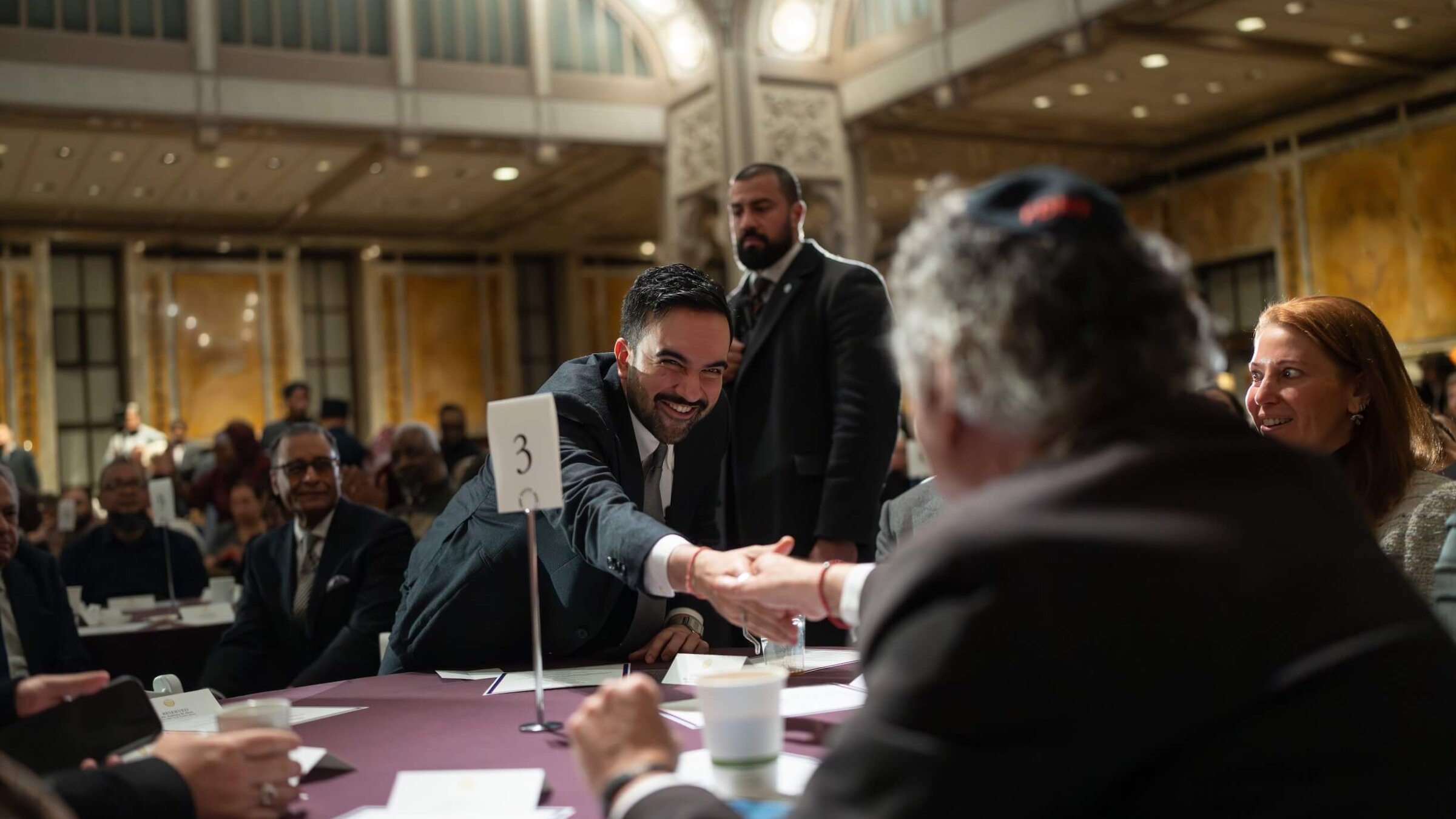 New York City Mayor Zohran Mamdani at Interfaith Breakfast on Feb. 6.