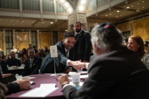 New York City Mayor Zohran Mamdani at Interfaith Breakfast on Feb. 6.
