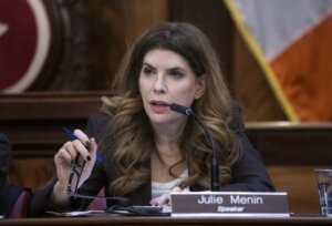 New York City Council Speaker Julie Menin on Feb. 25. 