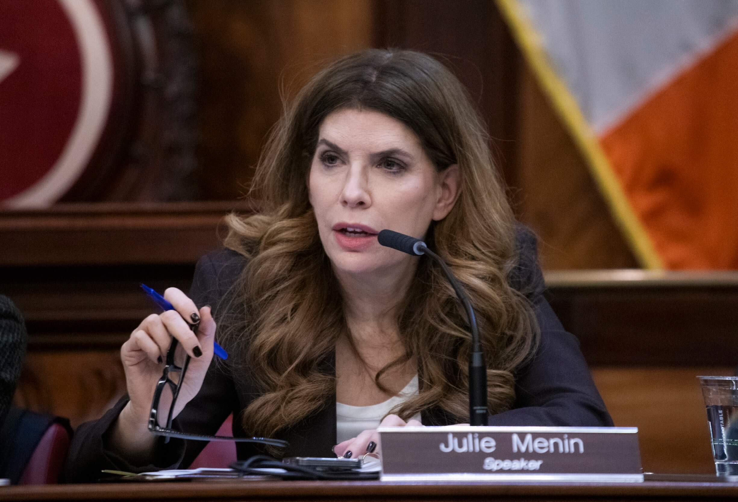 NYC synagogue protest bill tasks police with developing a protection plan.