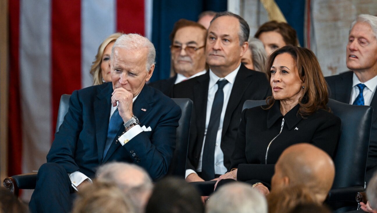 Former President Joe Biden and former Vice President Kamala Harris on Jan, 20, 2025. 