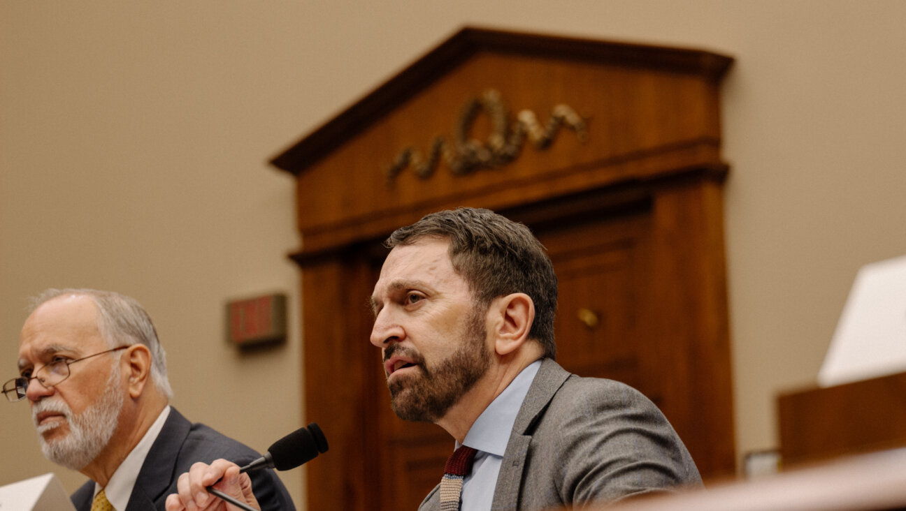 Matt Nosanchuk, a former civil rights official at the Department of Education, pictured at a Congressional hearing in July. Nosanchuk defended the Biden administration's handling of antisemitism reports and said that President Donald Trump's White House was using similar claims as a "Trojan horse" to attack higher education.