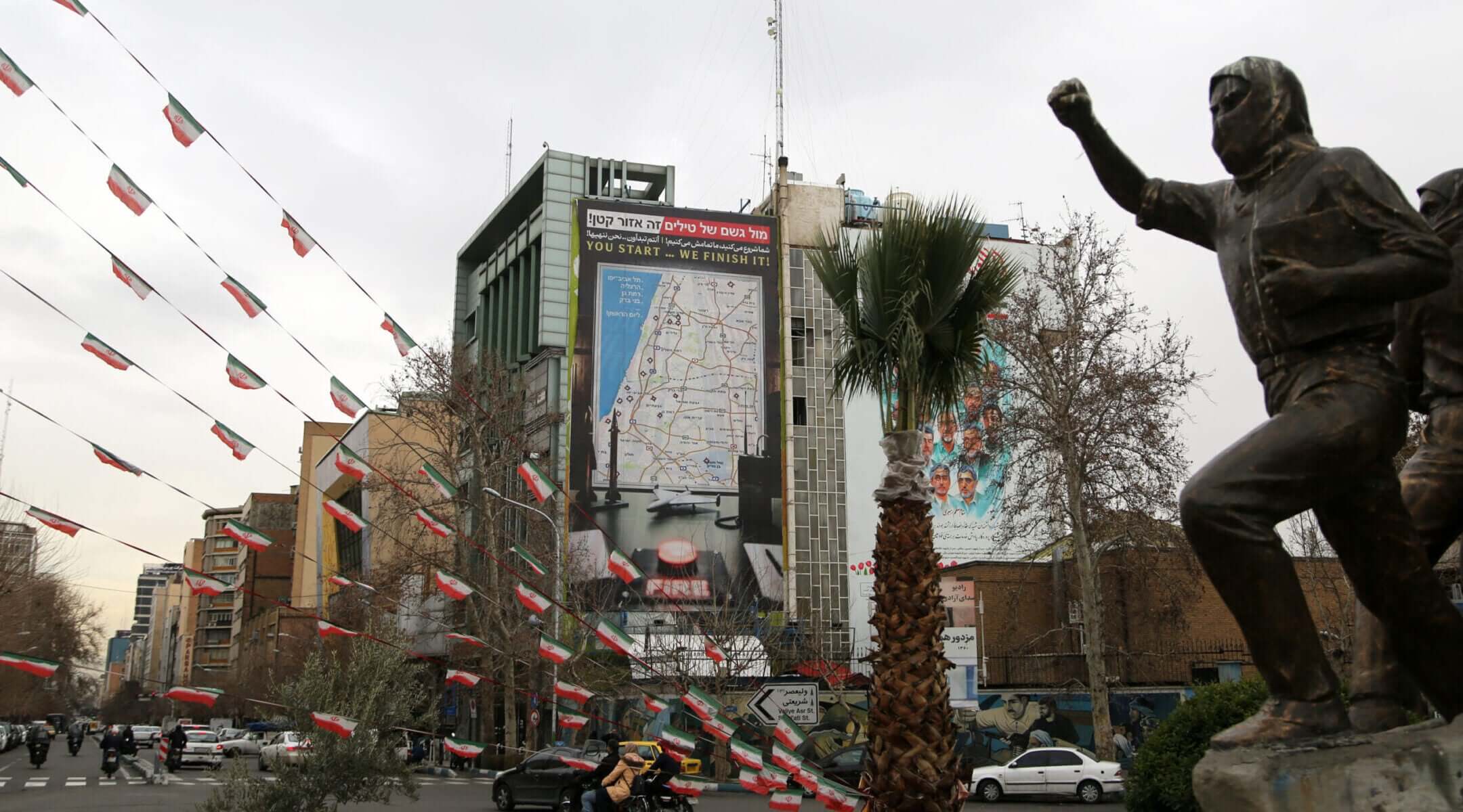 Map of Israeli targets goes up in Tehran as tensions simmer ahead of...