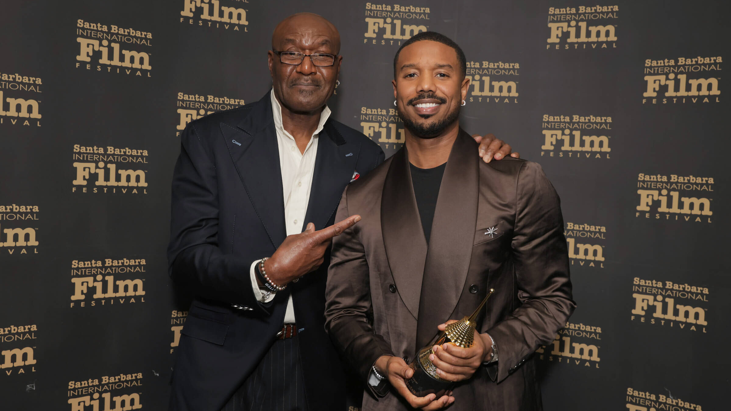 Delroy Lindo and Michael B. Jordan.