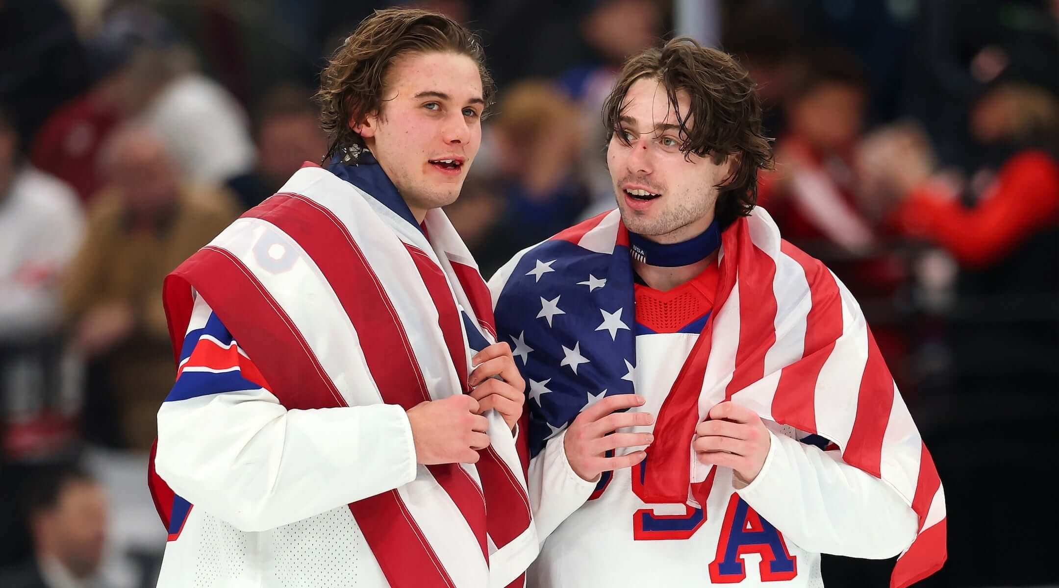 Jewish hockey star Jack Hughes’ overtime goal propels US to historic gold medal in Olympic hockey