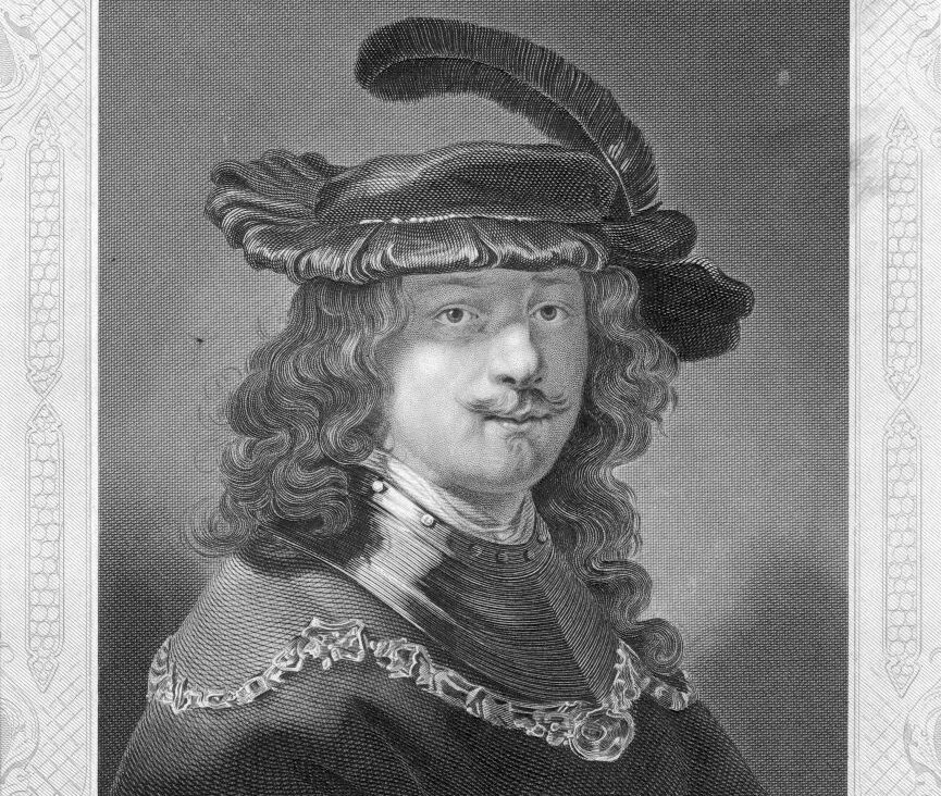 Rembrandt, in c. 1650, in one of his many self-portraits 