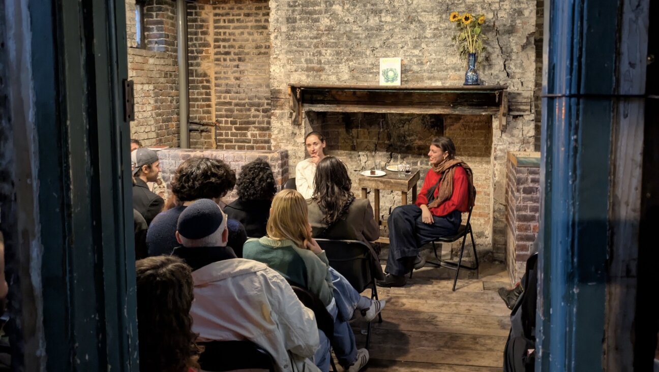 Alissa Timoshkina in conversation with Aleph Ross at a Jargon event, Oct. 5, 2025.