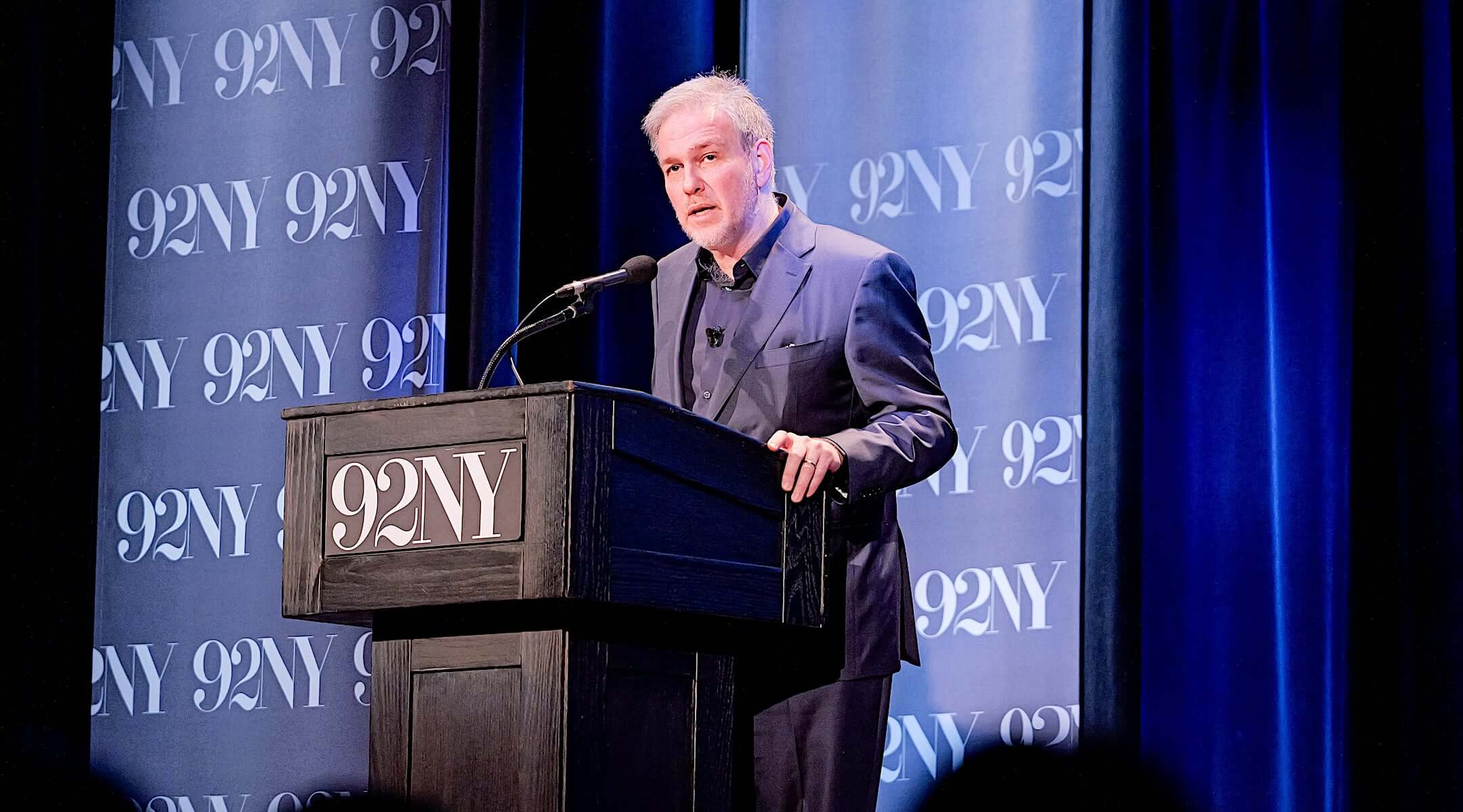 In 92NY talk, Bret Stephens urges ‘dismantling’ ADL and investing more in Jewish identity