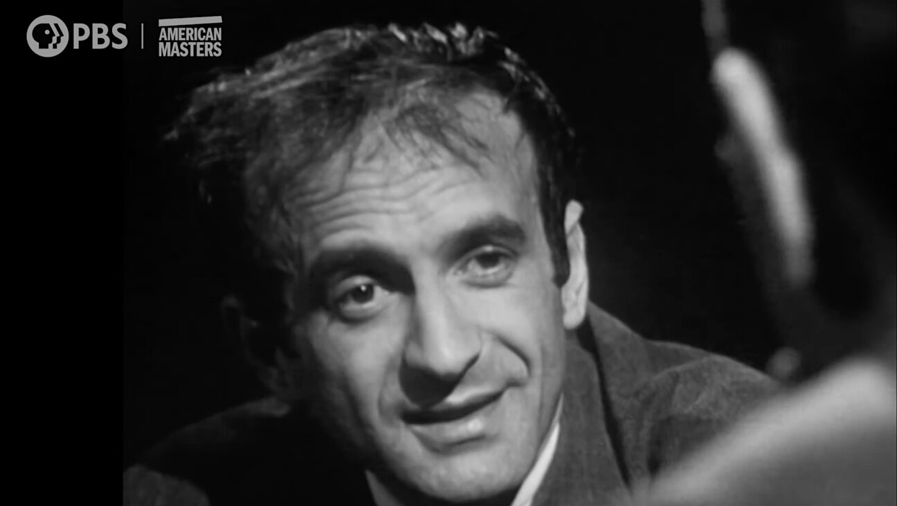 A shot of Elie Wiesel from the documentary "Elie Wiesel: Soul on Fire"