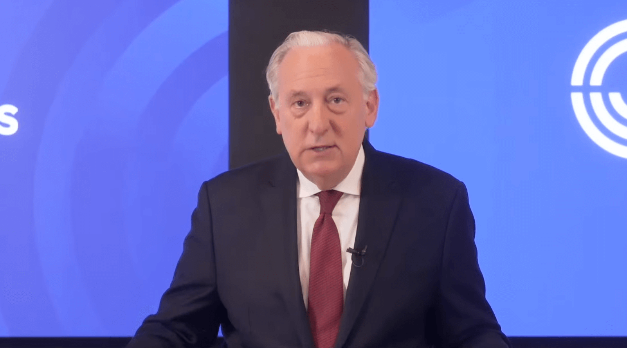 The president and CEO of the Jewish Federations of North America, Eric Fingerhut, gives the organization’s first “State of the Jewish Union” address on Feb. 19, 2026. (Screenshot)