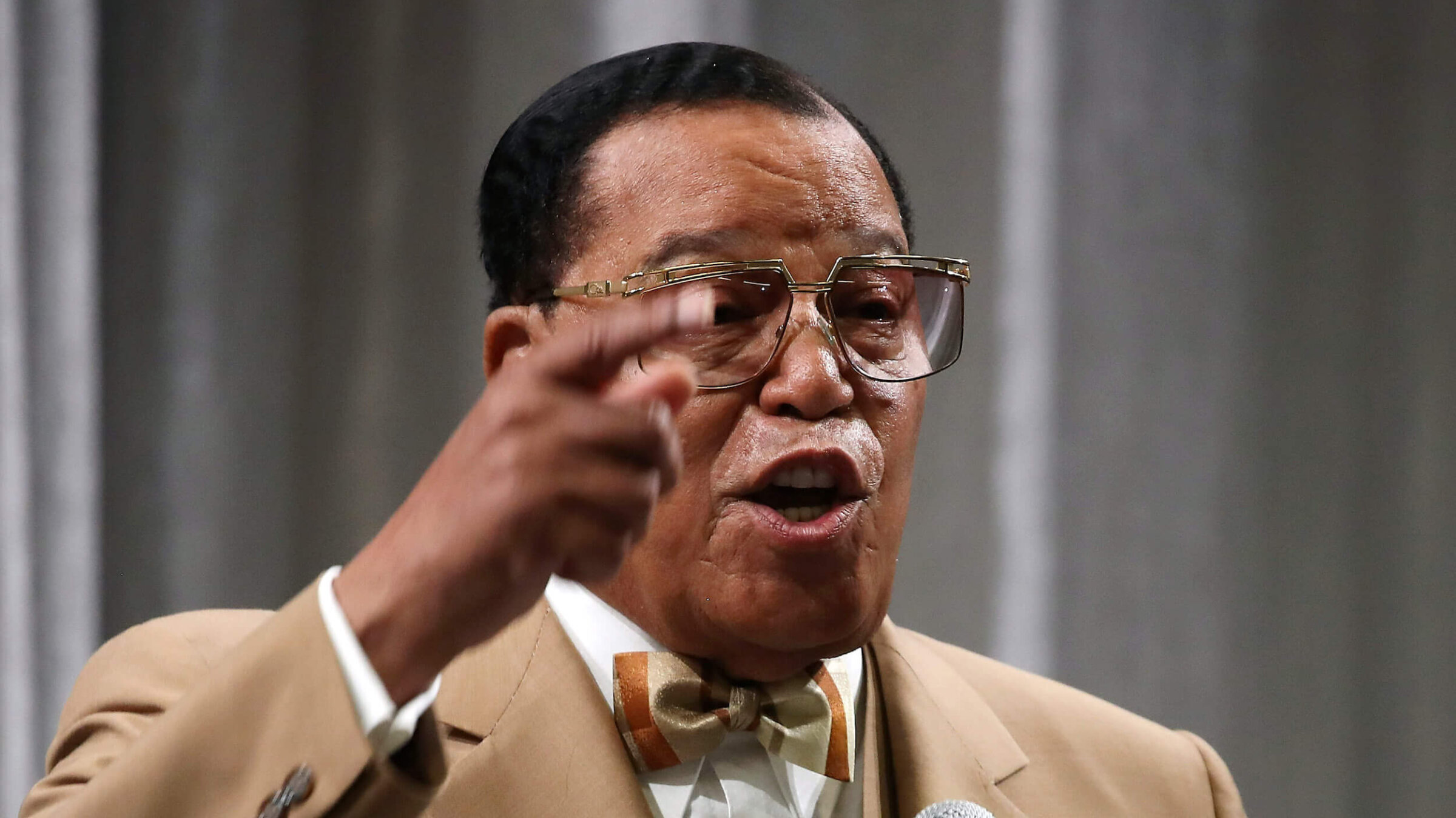 Nation of Islam Minister Louis Farrakhan on Nov. 16, 2017.