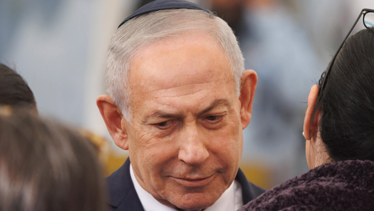 Israeli Prime Minister Benjamin Netanyahu at the funeral of Israeli hostage Ran Gvili in Meitar, southern Israel, on Jan. 28.