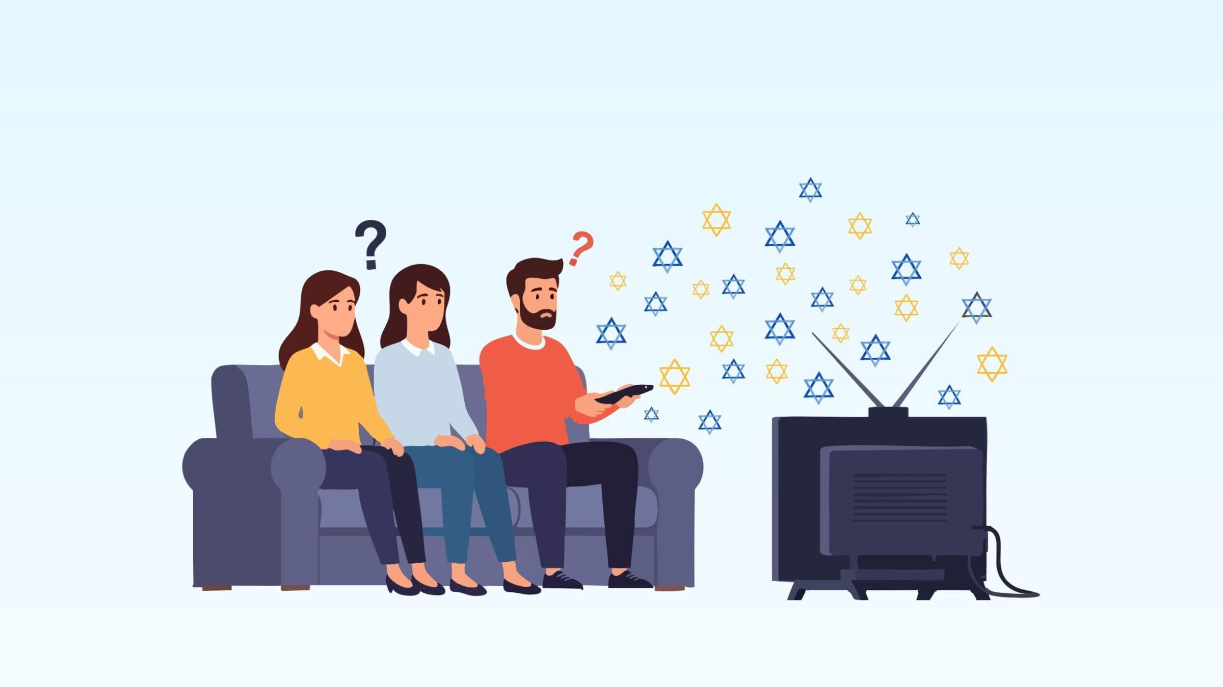 Why are some representations of Jewish concerns about antisemitism and Israel struggling to resonate with their target audiences?