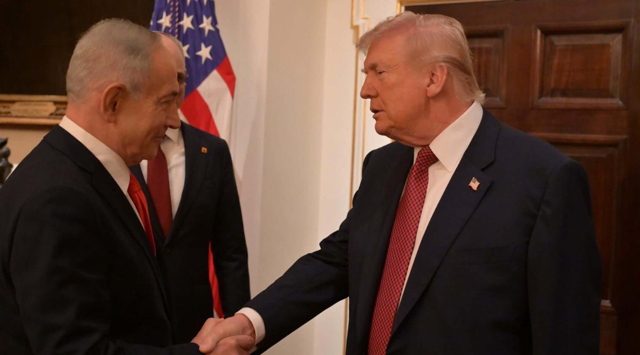 After 3-hour White House meeting, Trump says he ‘insisted’ to Netanyahu that...