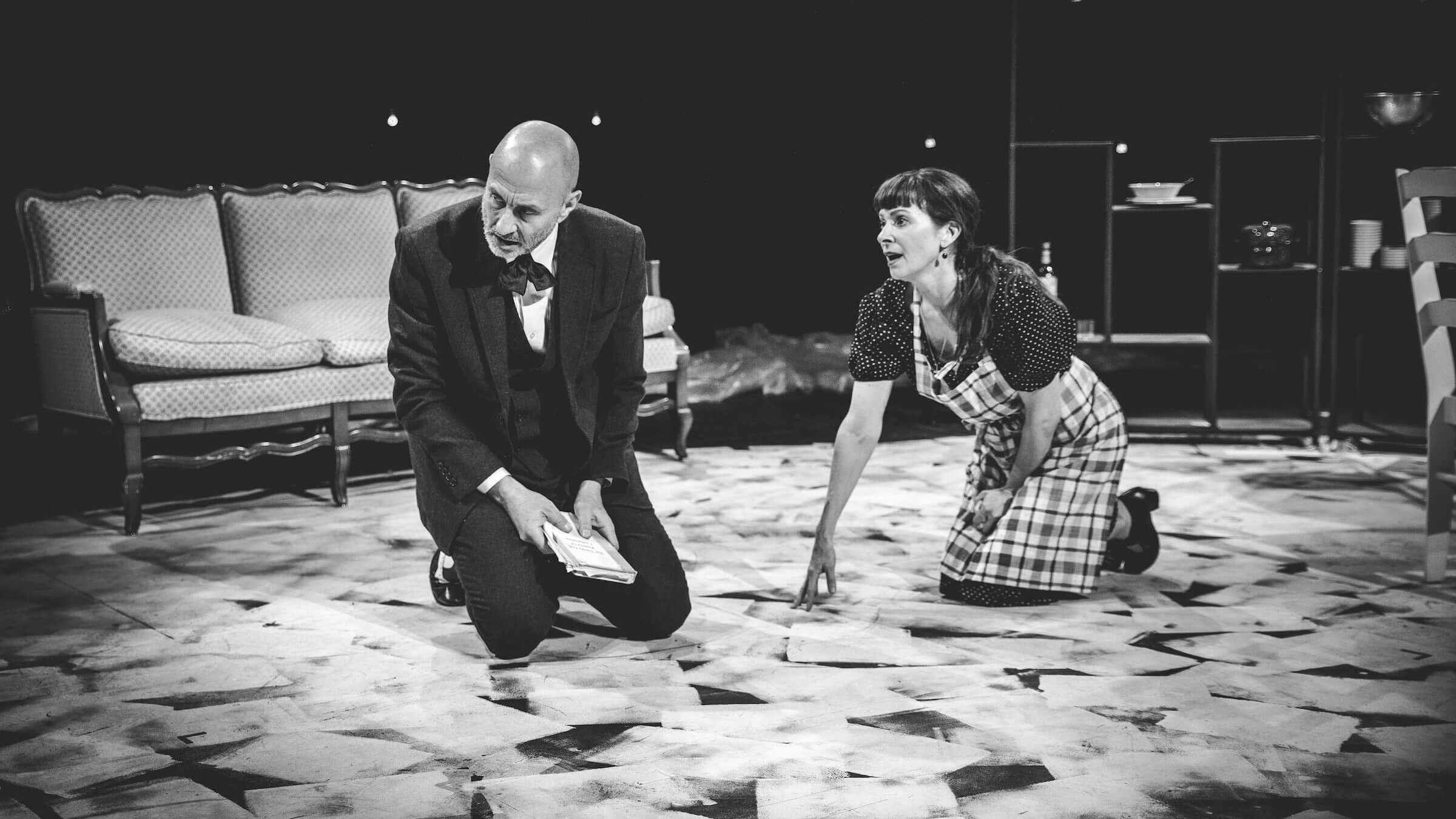 A scene from 'Beneath the Ice of the Vistula'