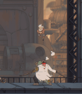 Mr. Goldman in action