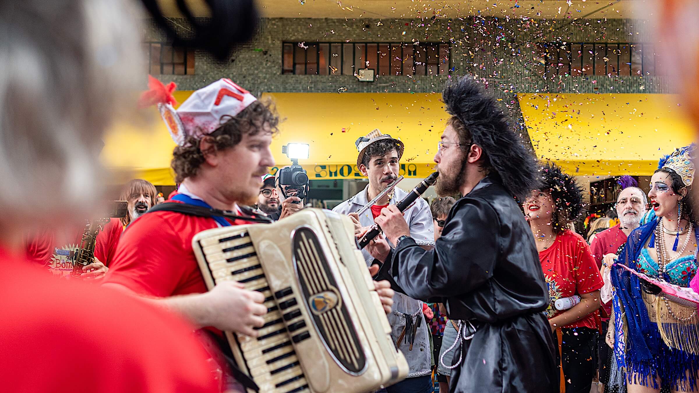How a klezmer parade became part of the annual carnival in Sao Paulo