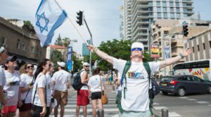 Participants on a Birthright Israel program.