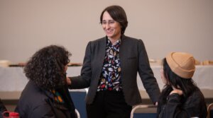 A photo of Andrea Weiss, former provost of Hebrew Union College-Jewish Institute of Religion.