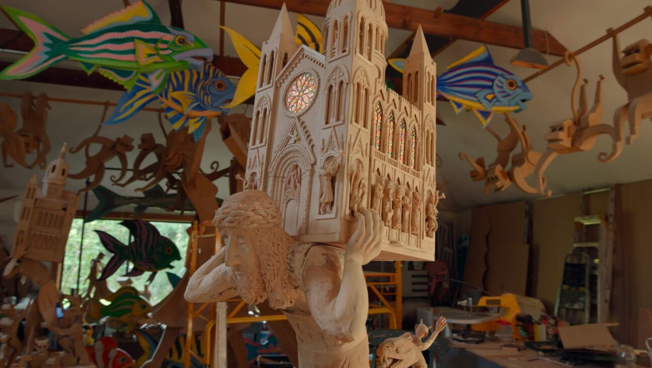 Grashow's last big sculpture was a commissioned for Catholic art collector Michael Marocco.