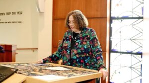 Rabbi Gesa Ederberg is installed as the president of the Rabbinical Assembly at Congregation Beth Sholom in Teaneck, New Jersey, March 11, 2026.