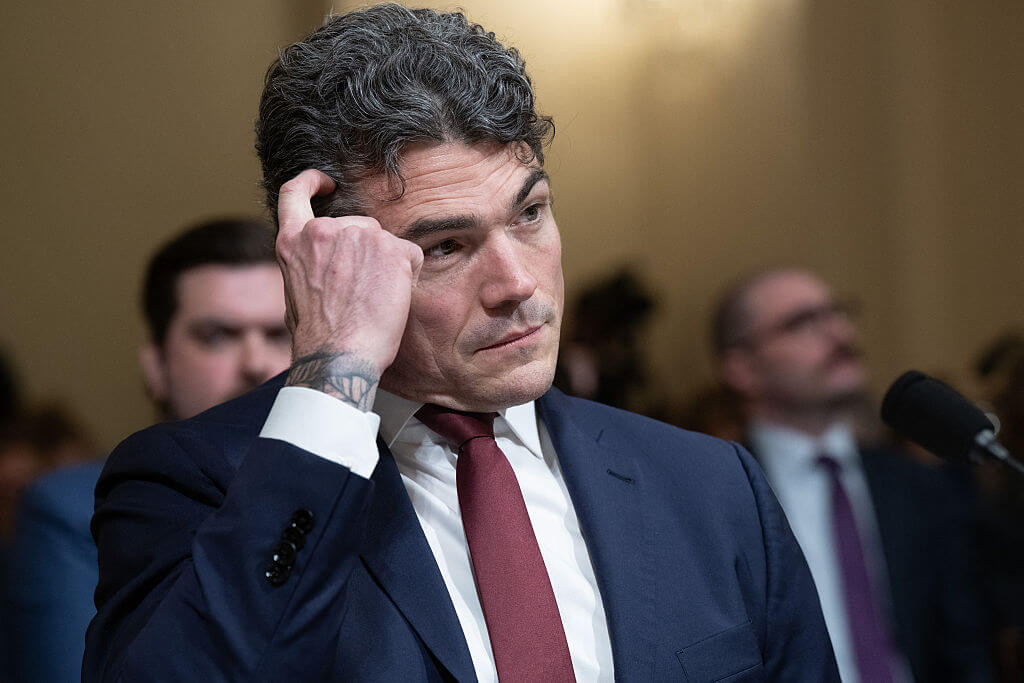 Joe Kent, then-director of the National Counterterrorism Center, testifies during a House Homeland Security Committee hearing in Dec. 2025.