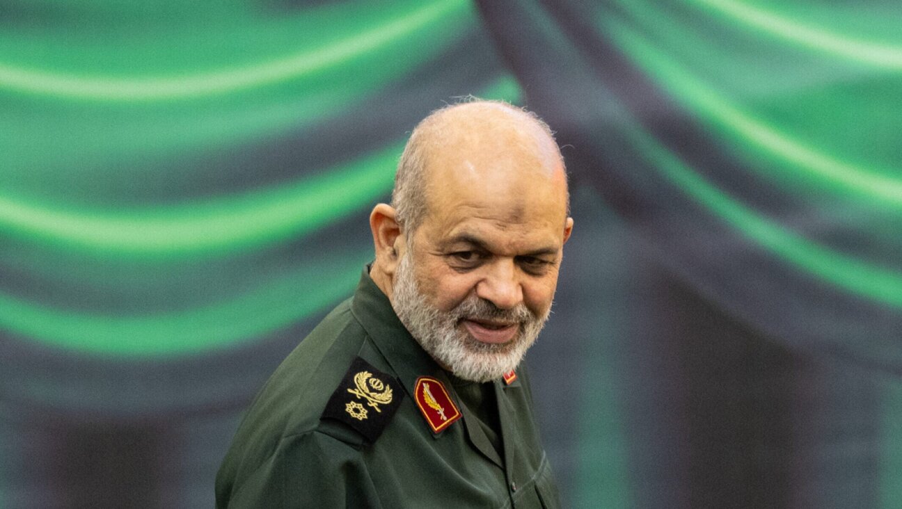 Ahmad Vahidi, then deputy commander of Iran's Islamic Revolutionary Guard Corps, arrives at the sixth anniversary of Qassem Soleiman's killing at Tehran's Musalla. Soleimani, the former commander of the Quds Force of the IRGC, was killed in 2020 in a U.S. missile strike in Iraq. 