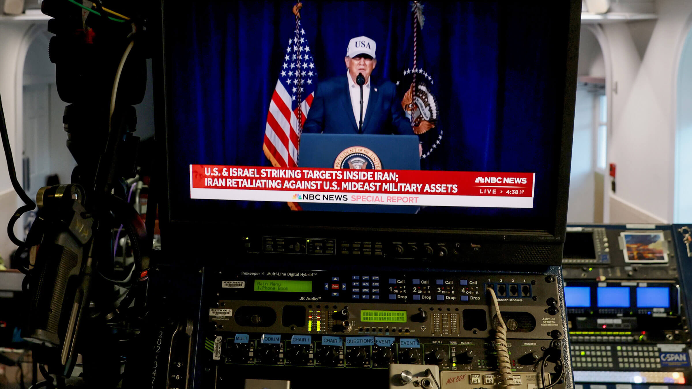 U.S. President Donald Trump announced that the United States and Israel had launched an attack on Iran on Feb. 28.