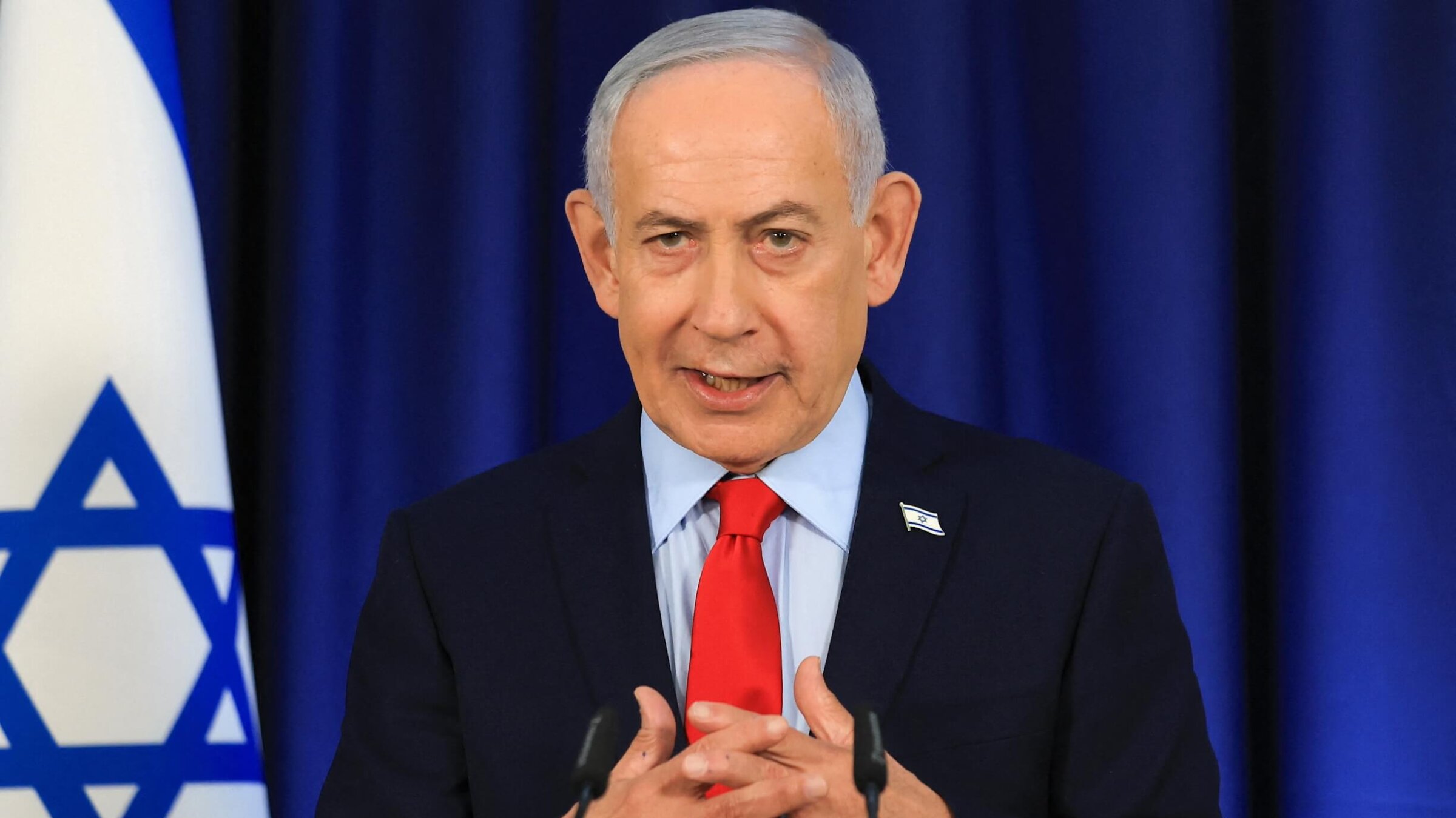Israeli Prime Minister Benjamin Netanyahu on March 19.