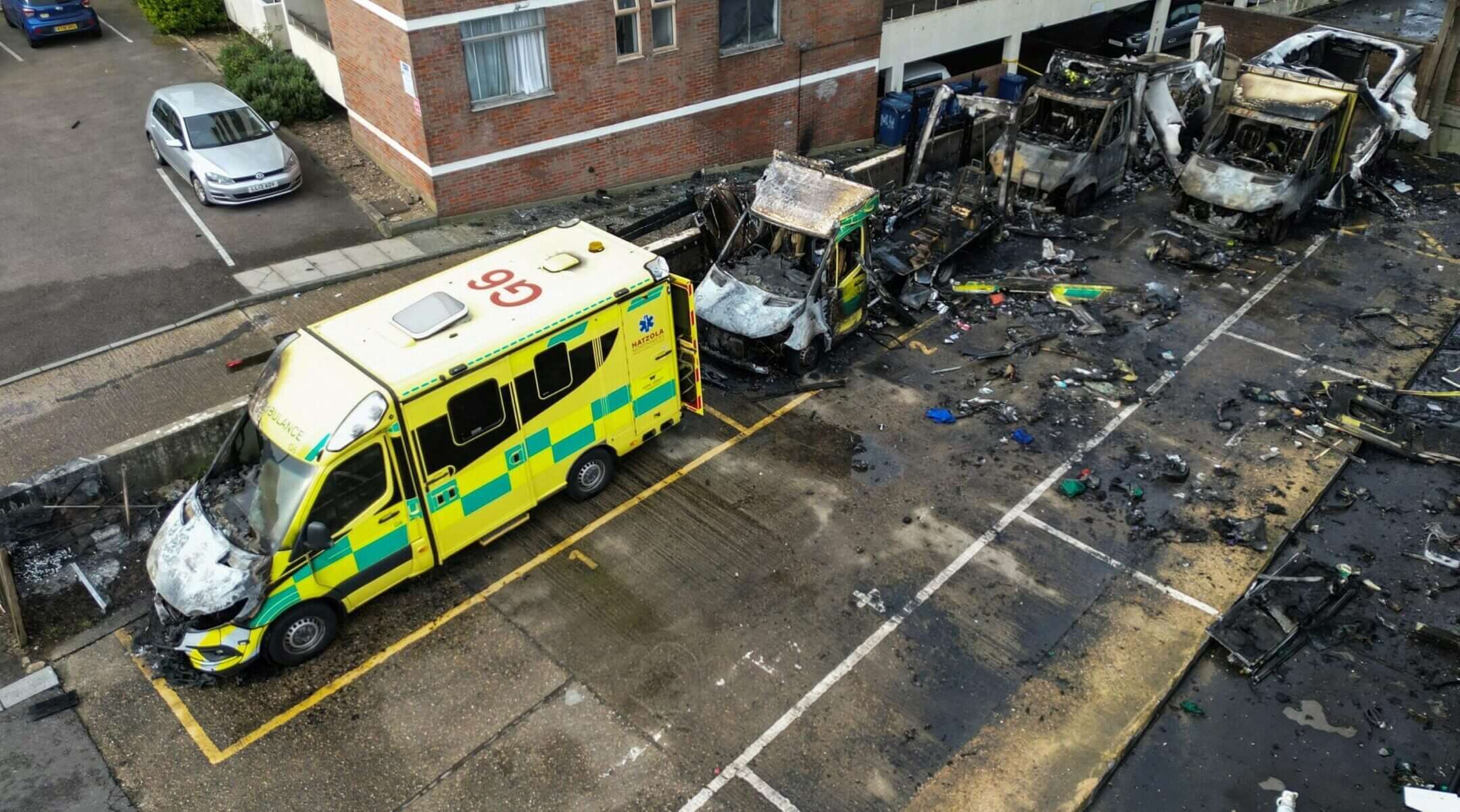 5th man charged in March arson of London’s Hatzola ambulances