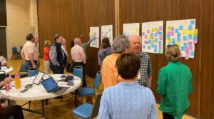 The Institute of Southern Jewish Life's board and staff retreat at Congregation Beth Israel in 2024.