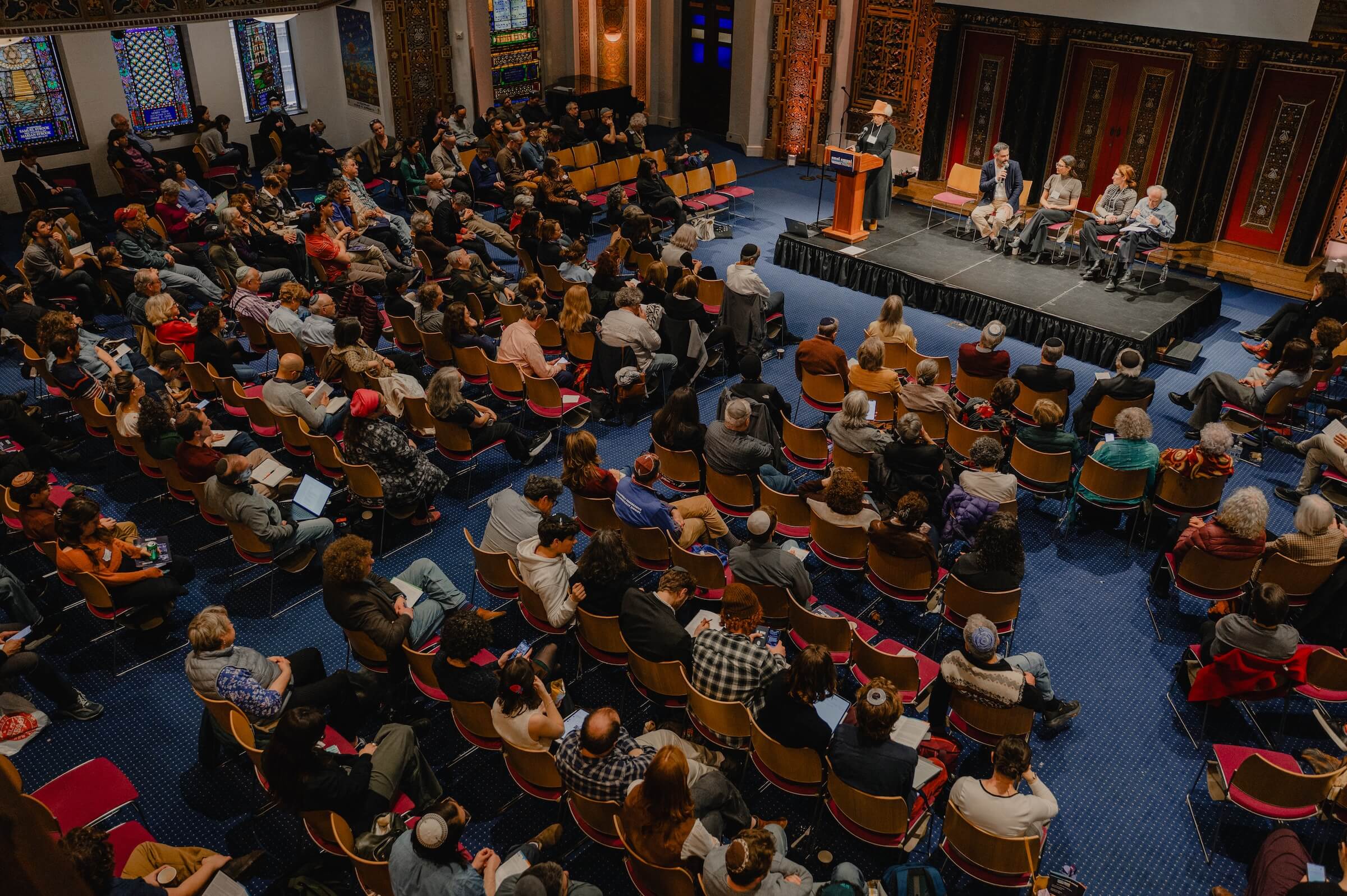 When observant Jews gathered to challenge pro-Israel orthodoxy, verbal sparring...