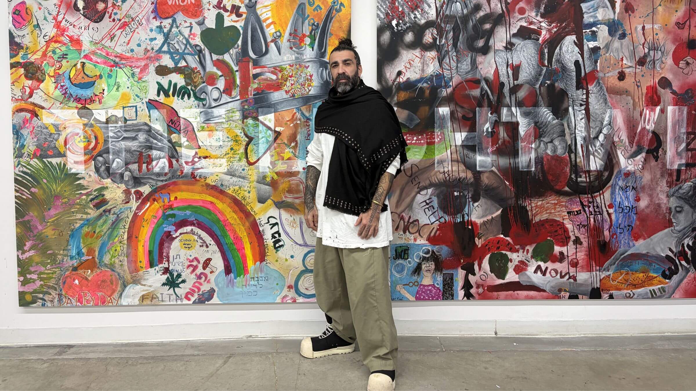 Culture This initiative is helping Israeli war survivors heal through art – and is making therapy cool The 8 Project brings survivors to LA and NYC for an unconventional, art-based method for processing trauma. By Simone Saidmehr 6 min read