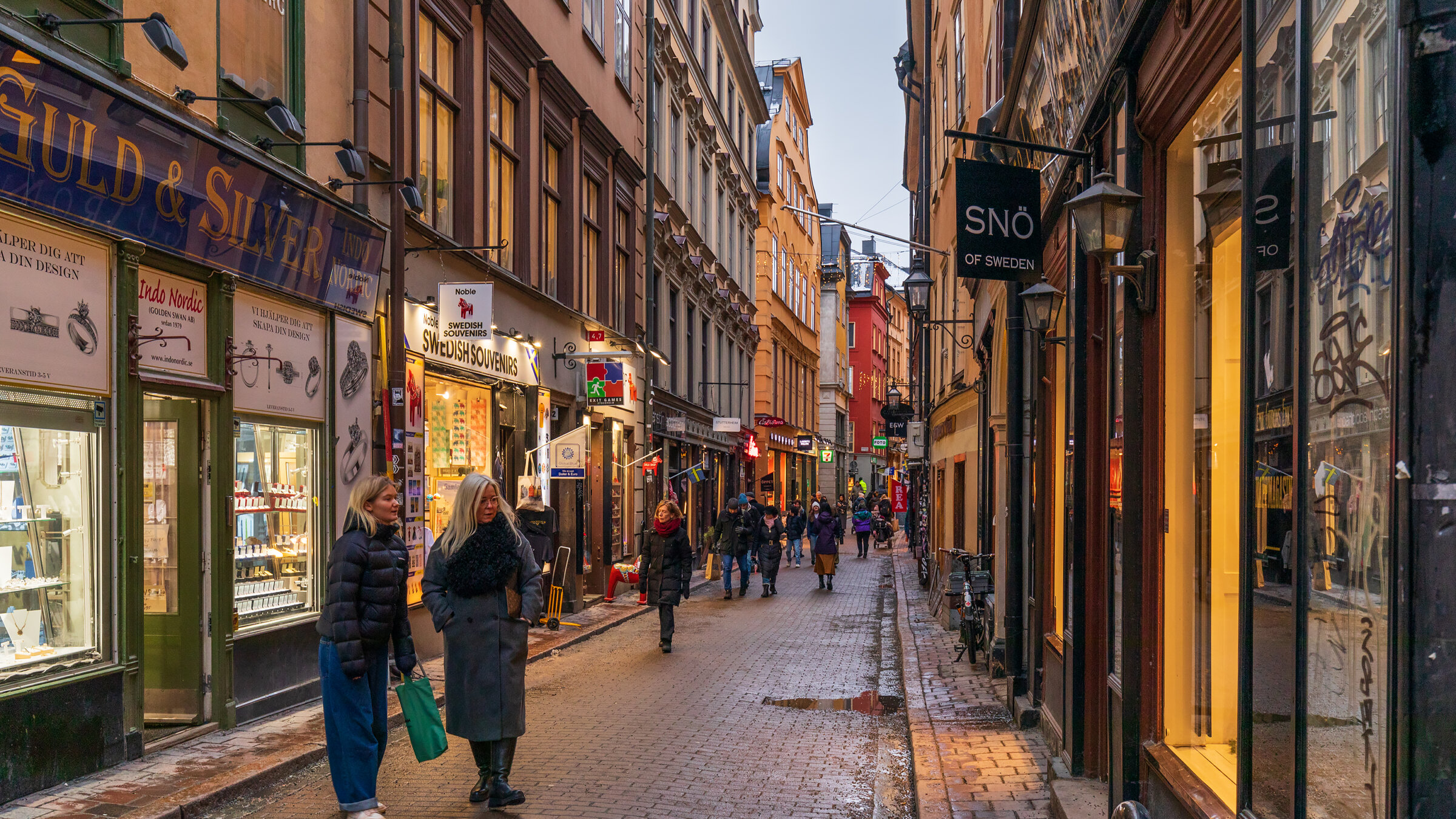 די וועסטערלאָנגאַטאַן־גאַס אין שטאָקהאָלם