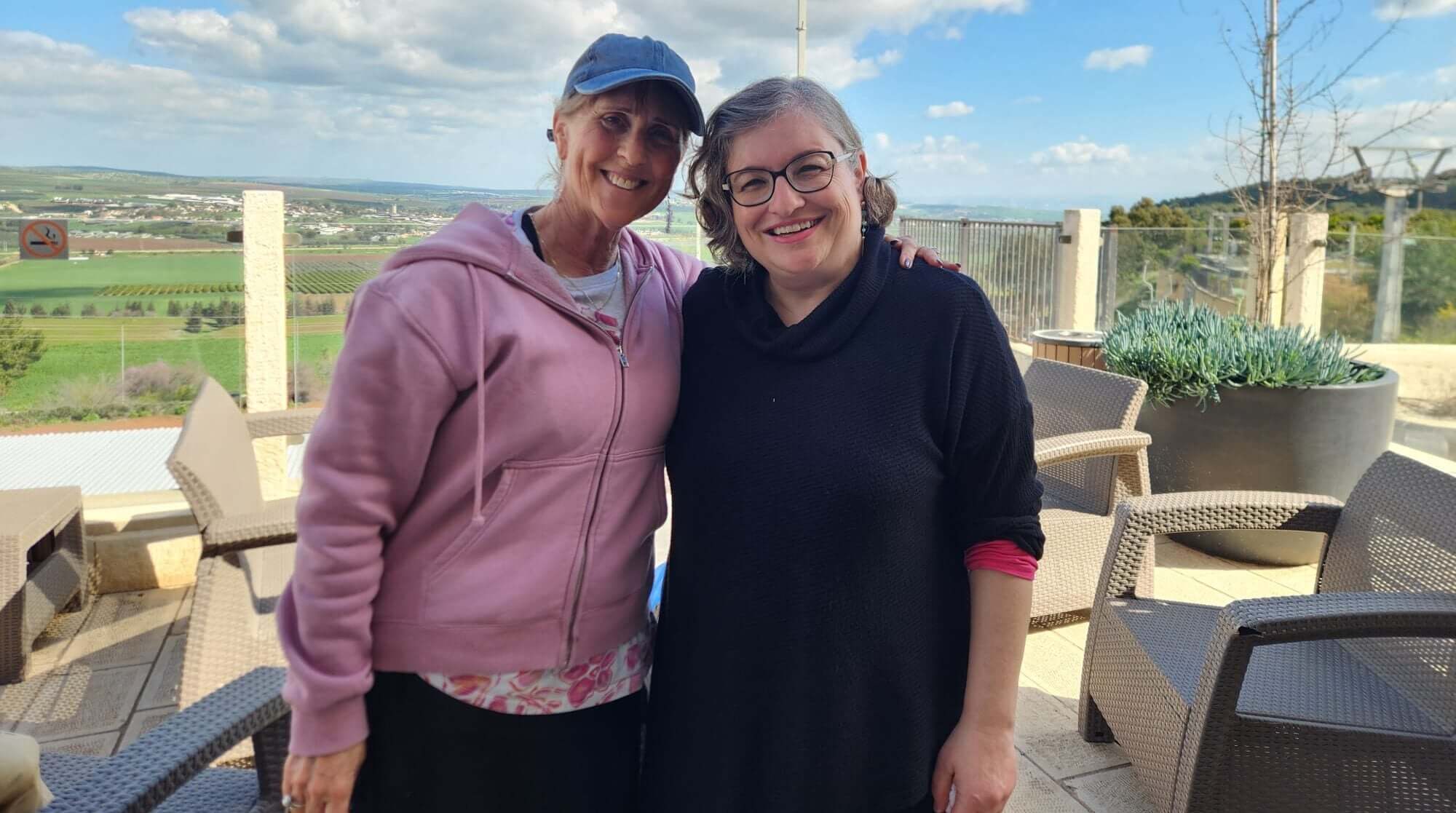 Tali Drori, right, TK (Courtesy Drori)