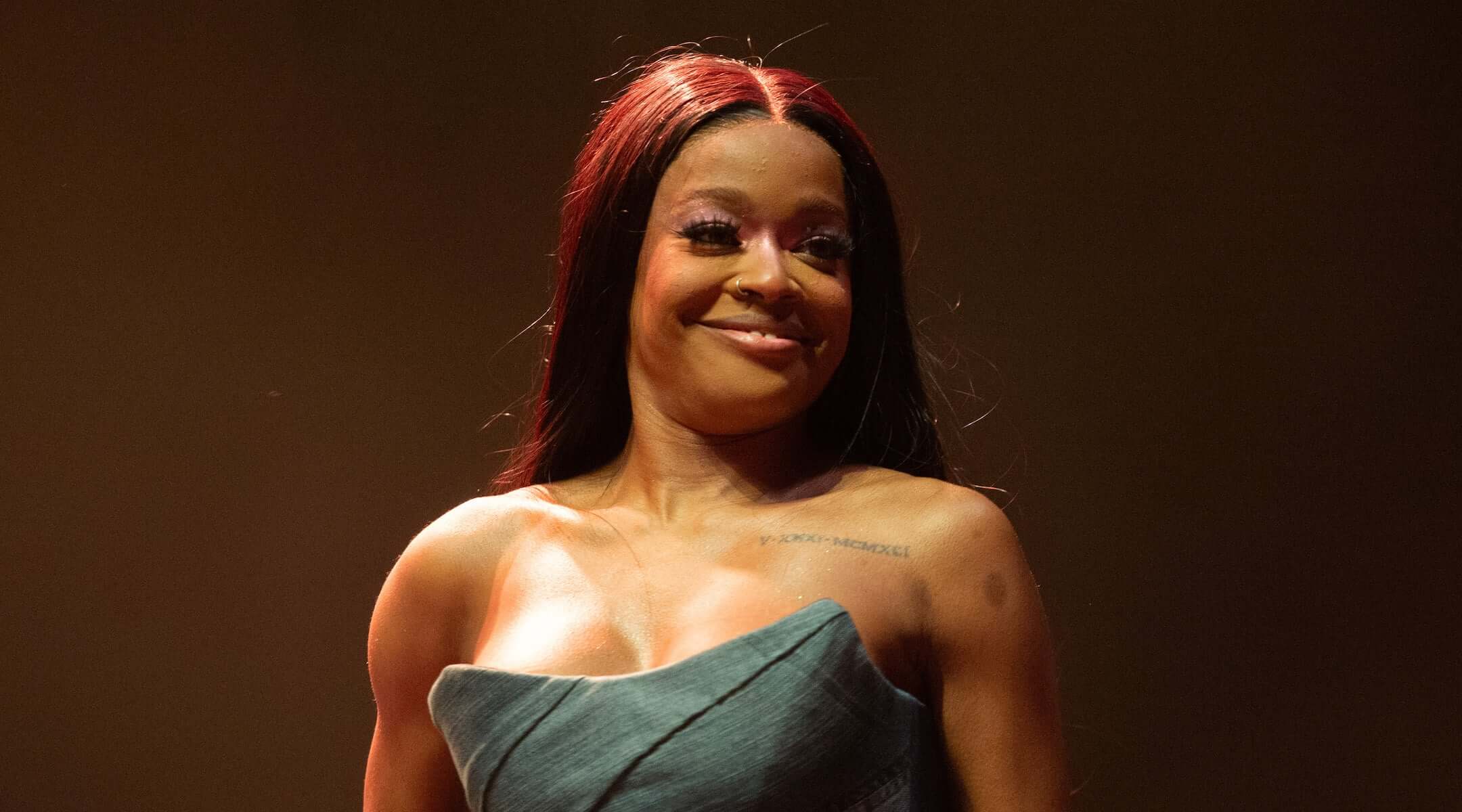 Azealia Banks performs at O2 Academy Brixton in London, Sept. 13, 2024.