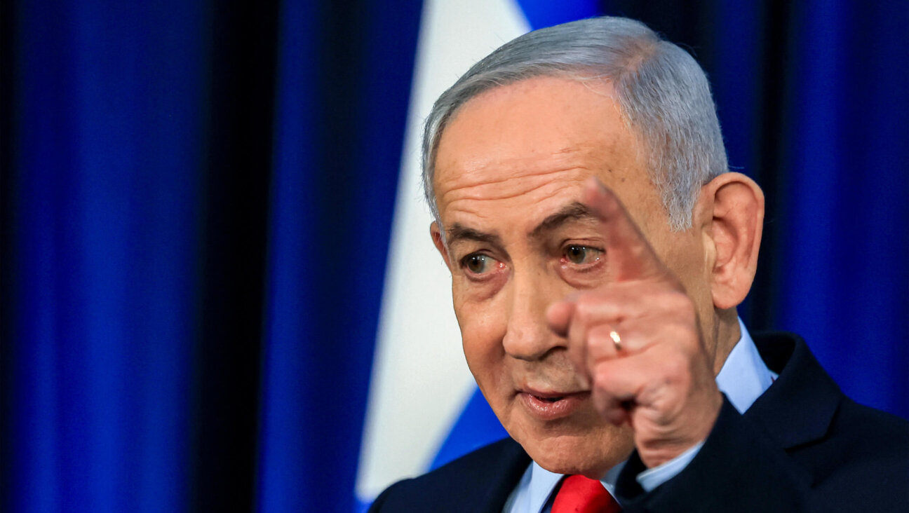 Israeli Prime Minister Benjamin Netanyahu gives a press conference in Jerusalem on March 19.