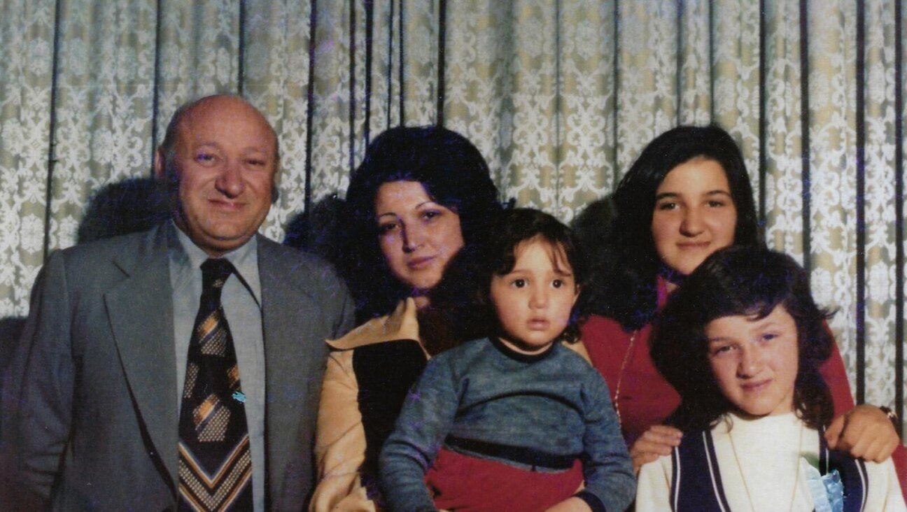 Jasmine Rokhsar, center, as a child in Iran with her family.