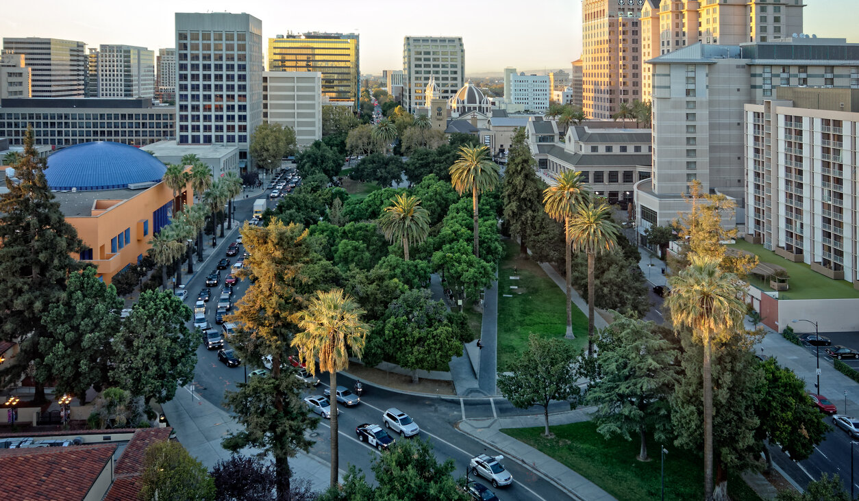 A view of San Jose, California.