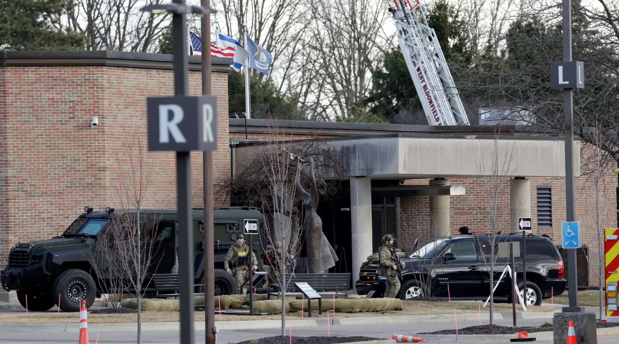 A gunman rammed a Michigan synagogue. Its security preparations may have saved...