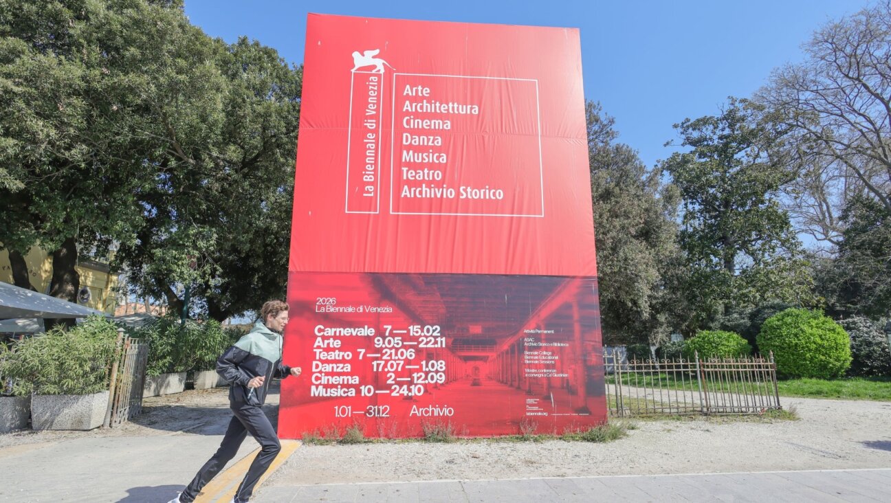 The Venice Biennale jury has banned Israel and Russia from awards deliberation, citing International Criminal Court charges against leaders of both countries. (Stefano Mazzola via Getty Images)