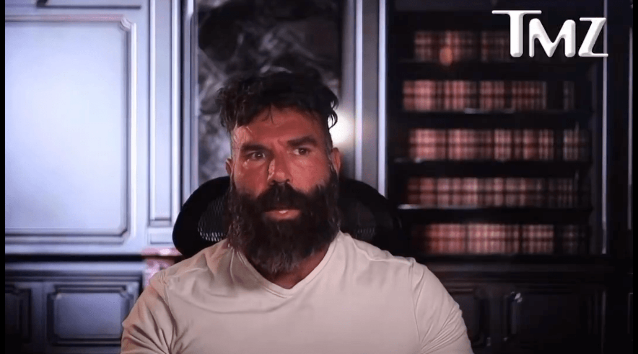Dan Bilzerian was asked during a TMZ interview about referring to Rep. Randy Fine as a "fat Jew"